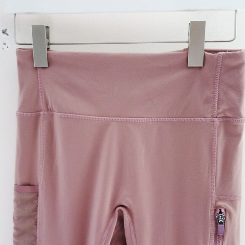 Fabletics Trinity Motion365 Utility Leggings Mauv… - image 7